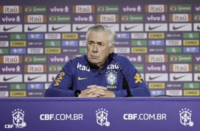 Carlo Ancelotti, técnico da seleção brasileira (Foto Rafael RibeiroCBF)