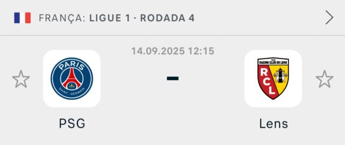 Apostas PSG x Lens | Palpite | Ligue 1