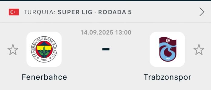 Fenerbahce x Trabzonspor | Palpite | Campeonato Turco