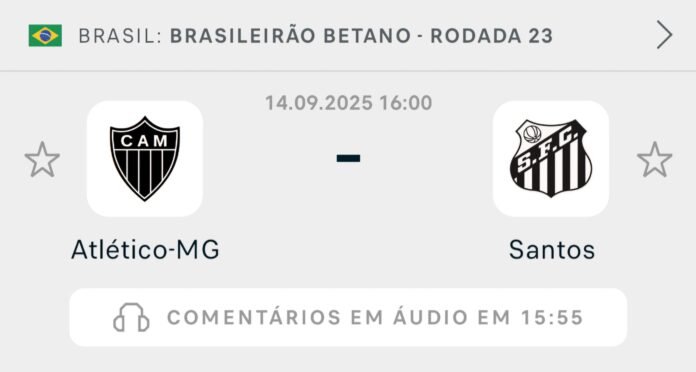 Atlético-MG x Santos | Palpite | Brasileirão Série A