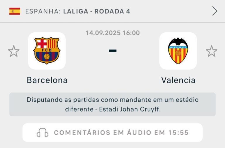 Barcelona x Valencia: Análise e Palpites para o Confronto da La Liga 2025