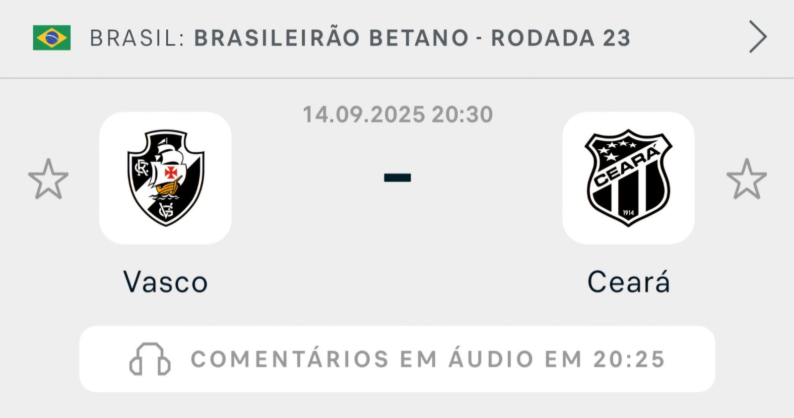 Vasco x Ceará: Análise e Palpites para o Confronto no Brasileirão Série A 2025
